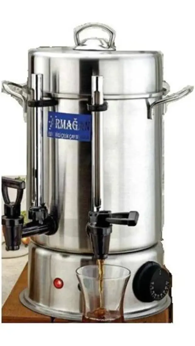 Armagan Çay Otomatı 80 Bardak Semaver Çay Kazanı