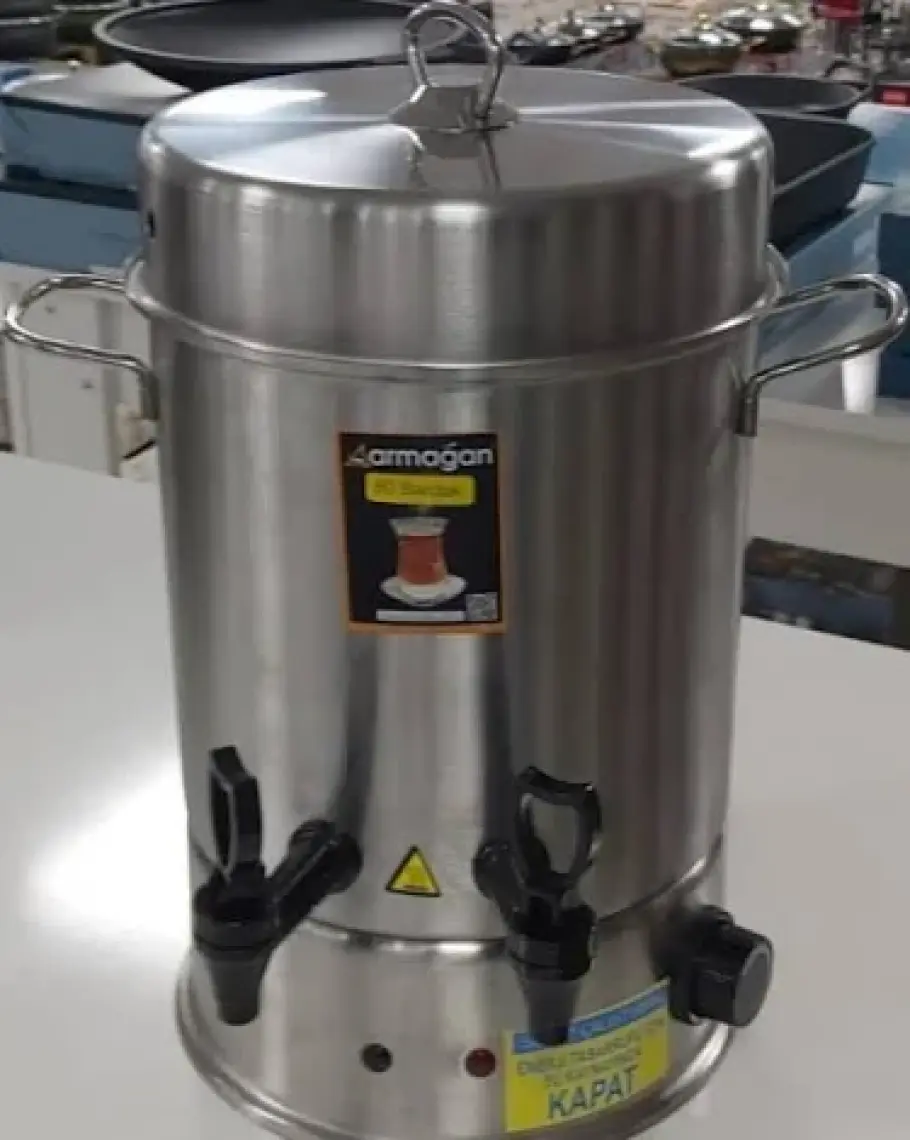 Armagan Çay Otomatı 80 Bardak Semaver Çay Kazanı