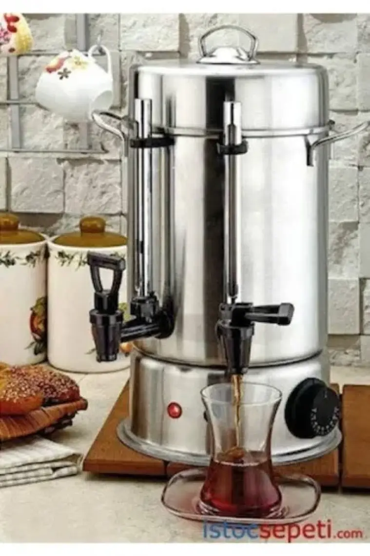 Armagan Çay Otomatı 80 Bardak Semaver Çay Kazanı