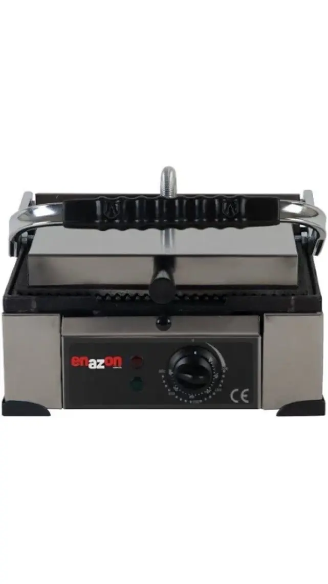 Enazon Ev Tipi 8 Dilim Elektrikli Saf Döküm Tost Makinesi 1550 W. - Döküm 30X23 - 6 5 kg - Ebat 31X32X23