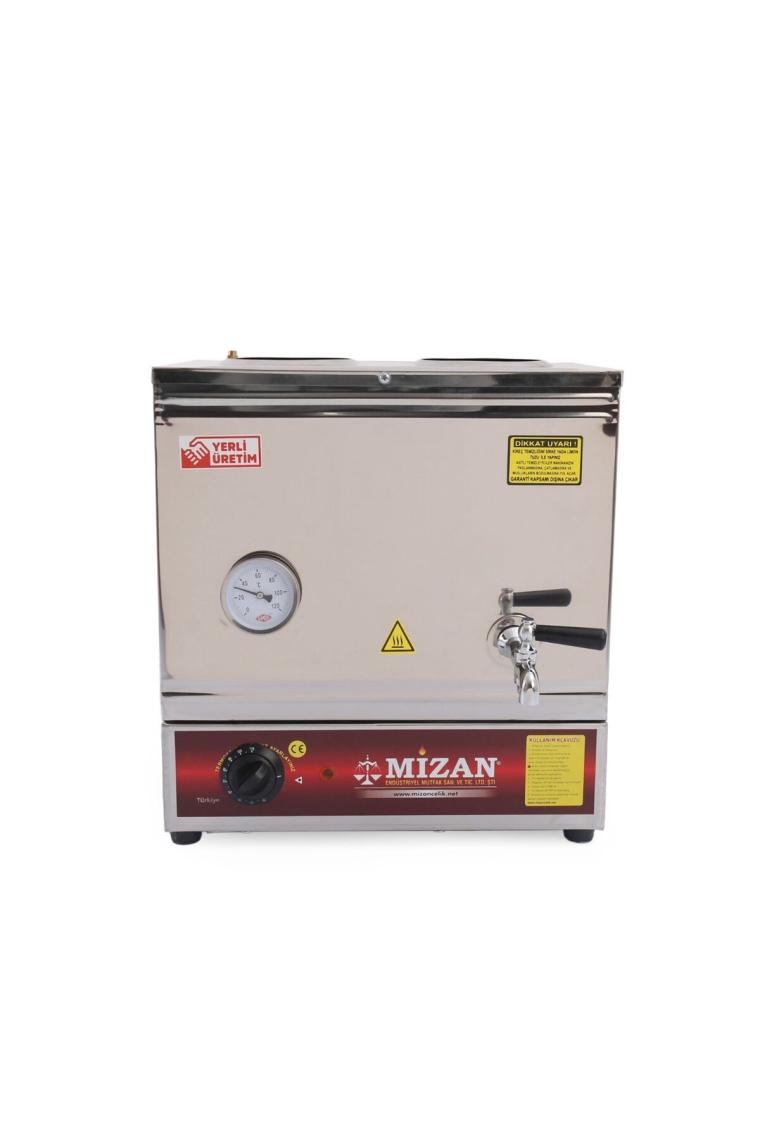 Mizan 40 Lık Elektrikli 30 Litre 2 Demlikli Çay Kazanı Çay Ocağı