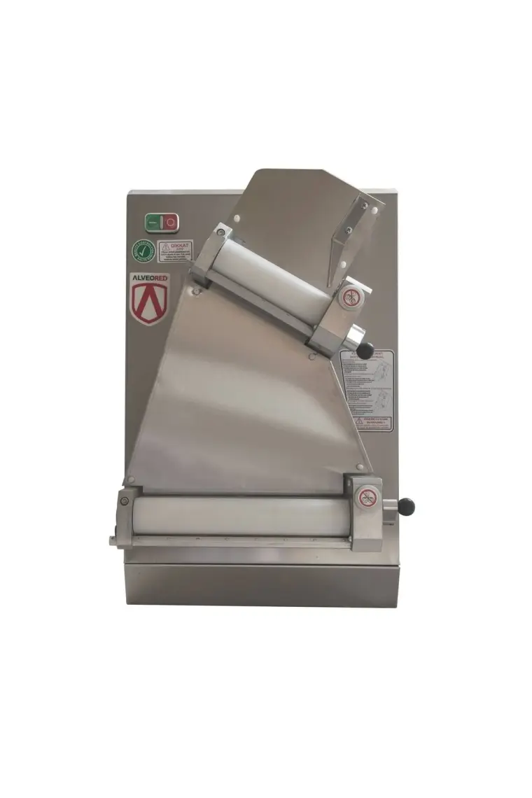 Enazon 40 cm Yatay Pide Lavaş Lahmacun Erişte Hamur Açma Makinesi 0,37 Kw Volt Motor 2 Yıl Garantili