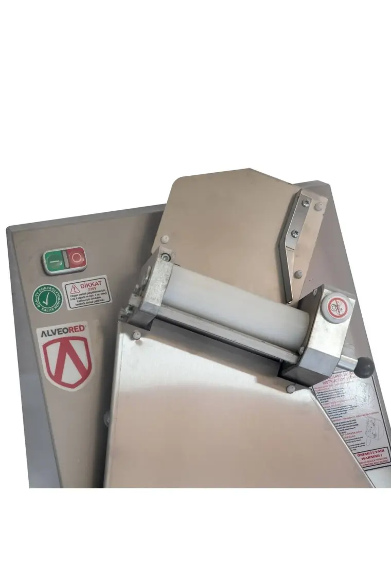 Enazon 40 cm Yatay Pide Lavaş Lahmacun Erişte Hamur Açma Makinesi 0,37 Kw Volt Motor 2 Yıl Garantili