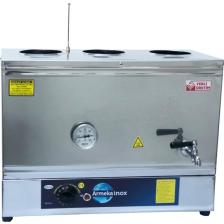 Armeka Platin 40 Litre Elektrikli Pleytsiz Çay Kazanı & Kahveci Kazanı & Kahve ve Çay Ocağı Inox