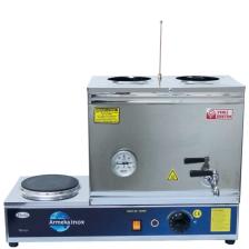 Platin Pleytli Çay Kazanı Kahveci Kazanı Kahve Ve Çay Ocağı Inox 30 lt