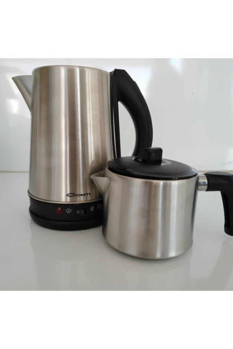 Conti CTM-120 Çelik Çay Makinesi 1500W Süzgeçli