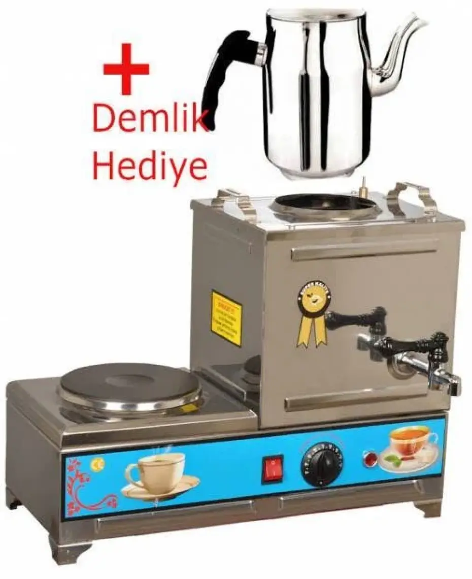 Sever Çelik 10 Lt. Elektrikli Çay Kazanı