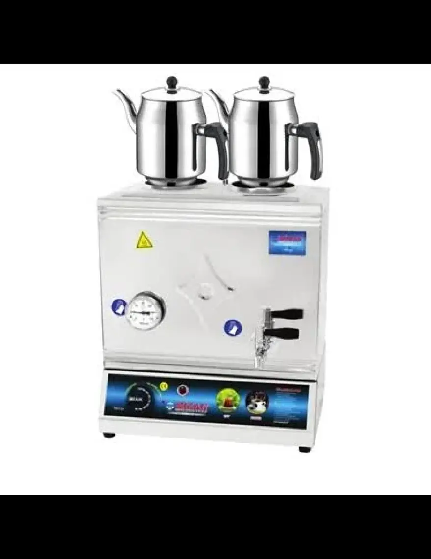 Mizan 40 Lık Elektrikli 30 Litre 2 Demlikli Çay Kazanı Hediyeli
