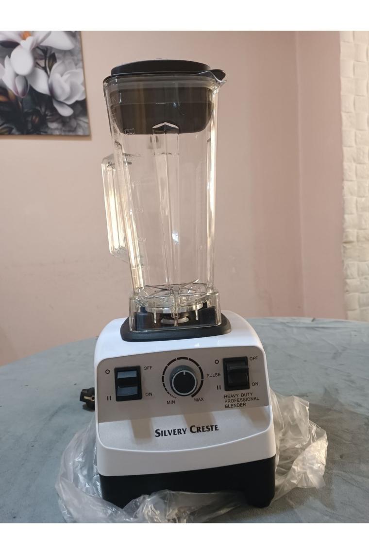 Sönmez New Silver Crest Blender - Bar Cafe Blender Kırmızı