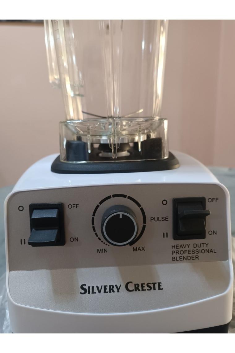 Sönmez New Silver Crest Blender - Bar Cafe Blender Kırmızı