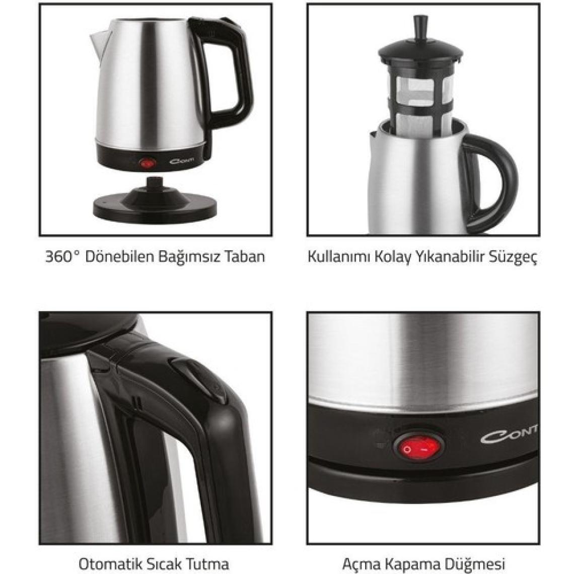 Conti CTM-121 Mytea Çay Makinesi 1600 Watt