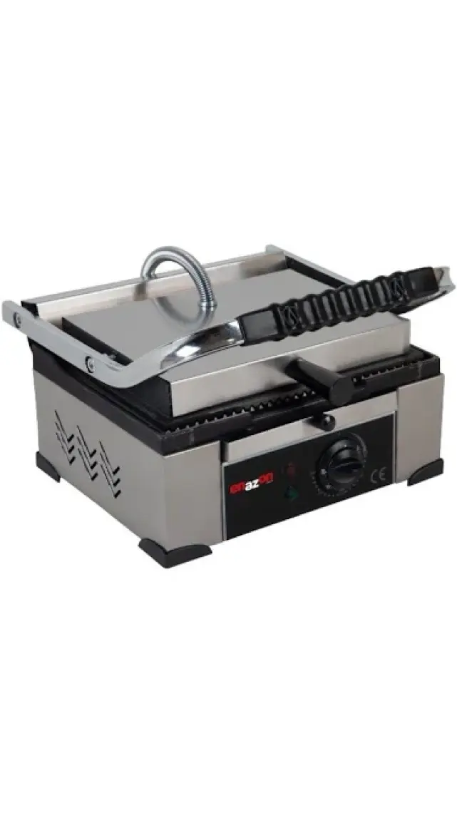 Enazon Ev Tipi 8 Dilim Elektrikli Saf Döküm Tost Makinesi 1550 W. - Döküm 30X23 - 6 5 kg - Ebat 31X32X23