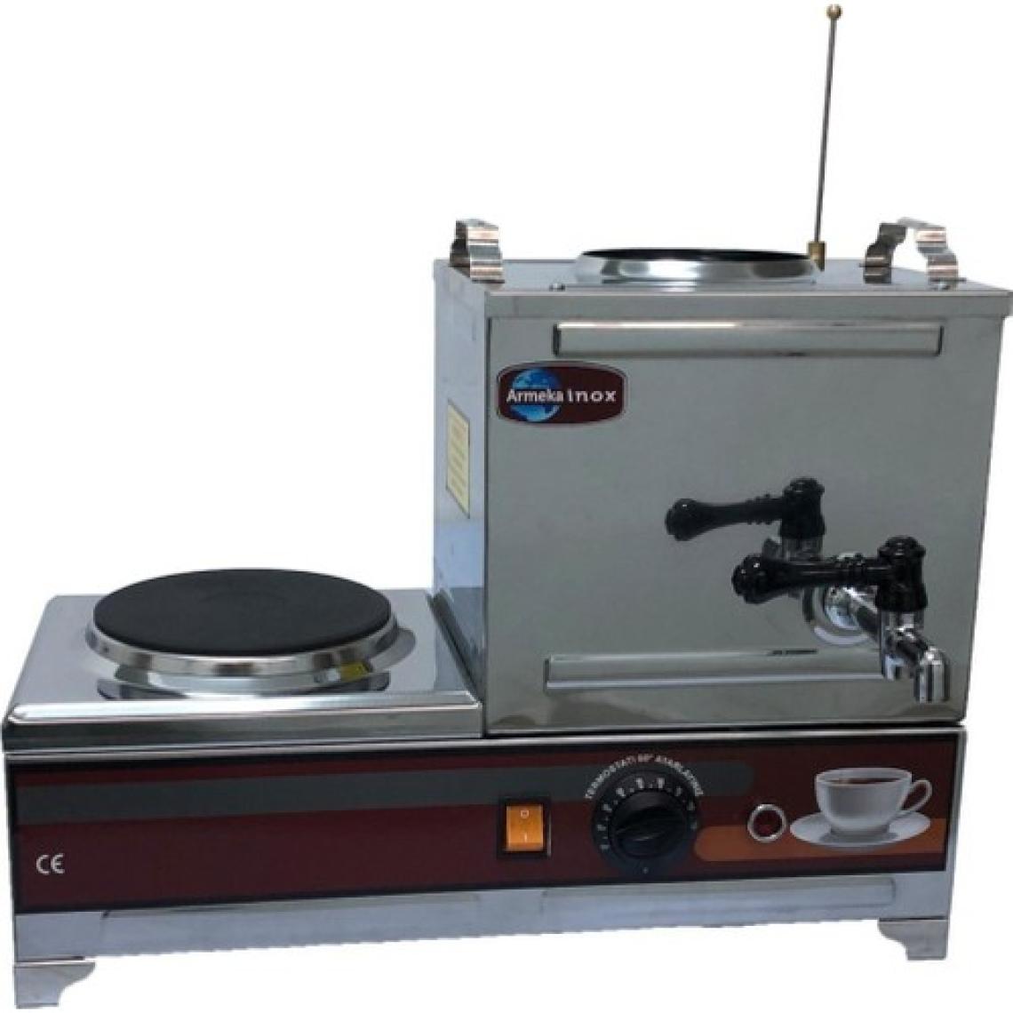 Armeka Inox 10 Litre Elektrikli Pleytli Çay Kazanı & Kahveci Kazanı & Kahve Çay Oçağı