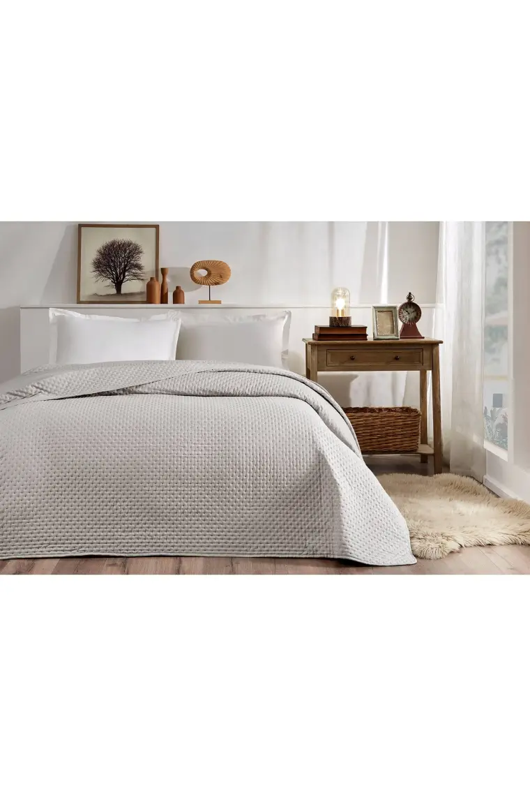 Floretta Blanco Çift Kişilik Yatak Örtüsü 230X250