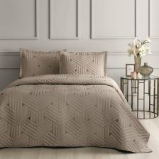 Linens Vita Çift Kişilik Yatak Örtüsü Seti Kahve