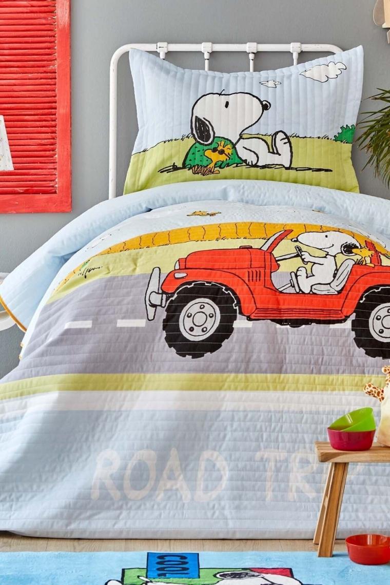 By Karaca Home Snoopy Road Trip Yatak Örtüsü Seti