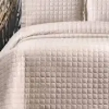 Çeyiz Diyarı Estiva Çift Kişilik Yatak Örtüsü Cappucino