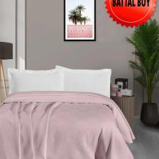 Waflle Desenli Pike Battaniye %100 Pamuk Kalın İplik Yumuşak Battal Boy 240 x 260
