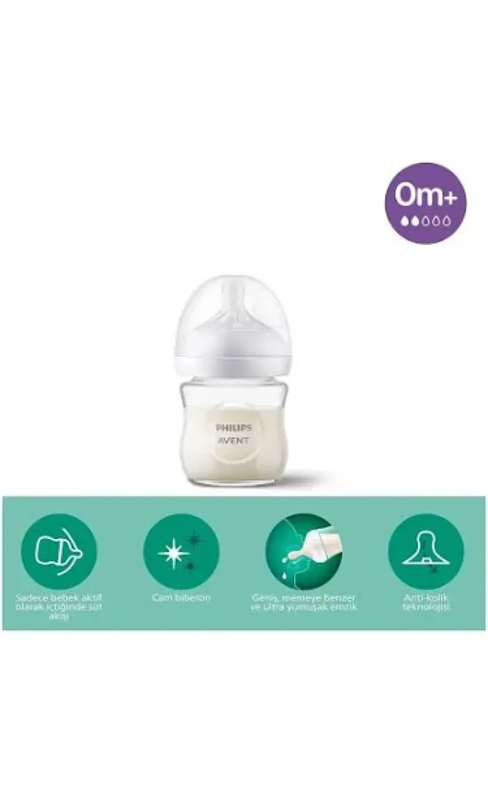 Philips Avent Natural Response Cam Biberon 0 Ay+120ml SCY930/01