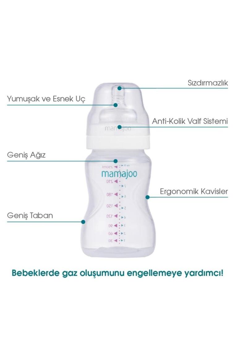 Mamajoo Silver PP Biberon 250 ml