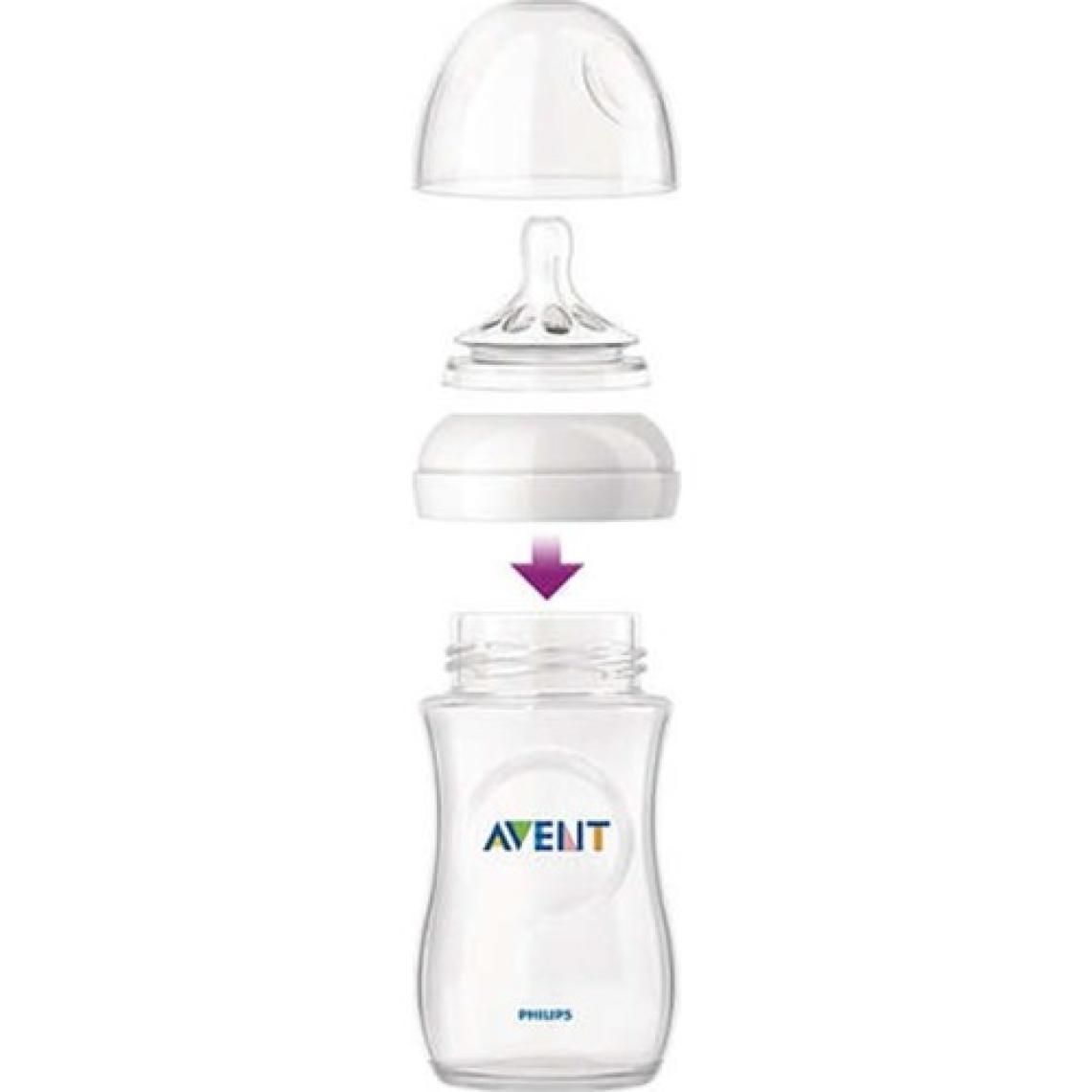 Philips Avent Natural PP Biberon 260 ml 1ay+ Mavi SCF035/17