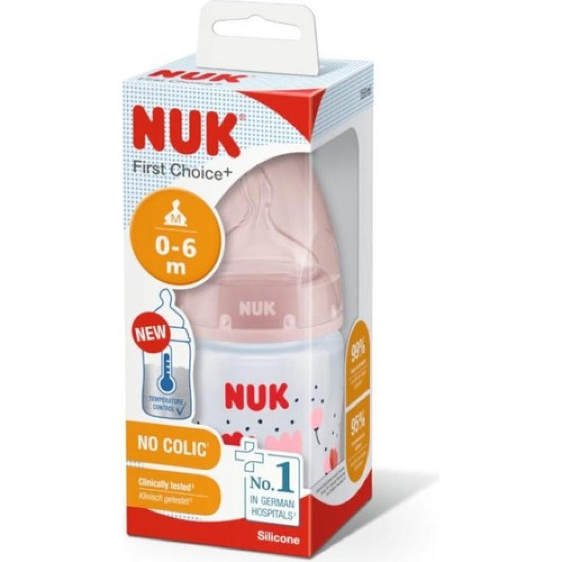Nuk FC Plus PP Biberon Dereceli 150 ml Pembe
