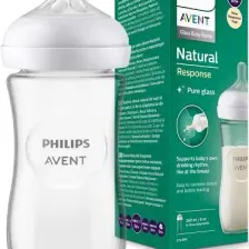 Philips Avent Natural Response Cam Biberon, 240ml, 1+ Ay, SCY933/01