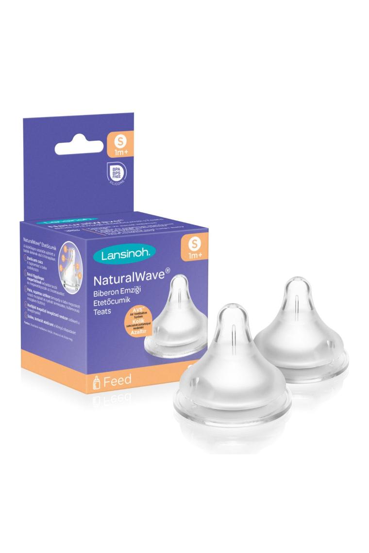 Natural Wave Biberon Emziği Yavaş Akış 2li
