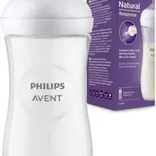 Philips Avent Natural Response PP Biberon 1 Ay+ 260 ml, Tepkili Biberon Emziği SCY903/01