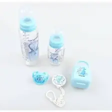 Yeni Doğan 5 Li Hediye Seti Mavi