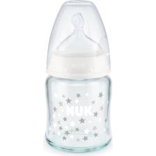 Nuk First Choıce Plus Isı Göstergeli Cam Biberon 120 ml Beyaz