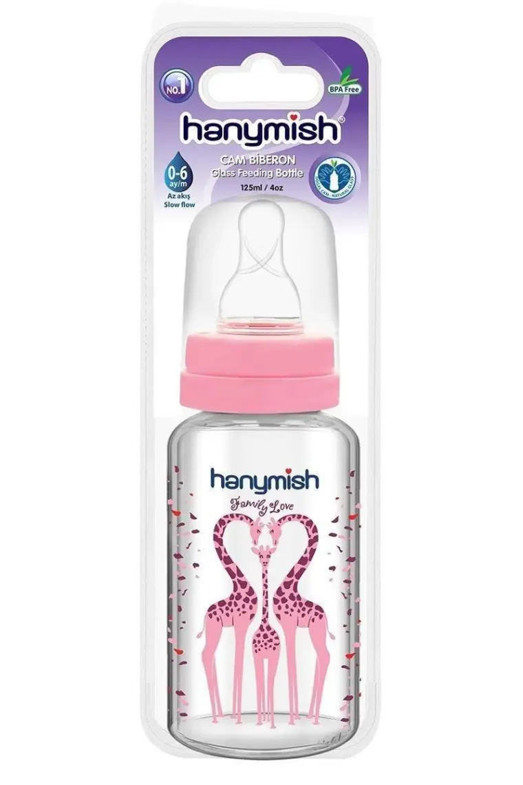 Hanymish Cam Biberon 0-6 Ay 125 ml Kod 401
