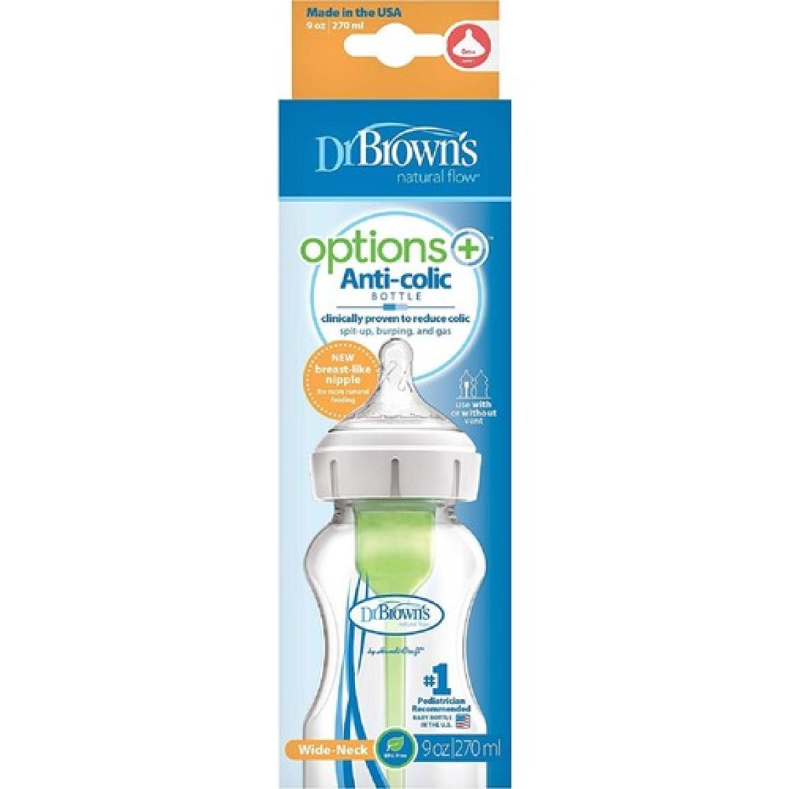 Dr Brown's Gaz Yapmayan Geniş Ağızlı Pp Biberon 270 ml
