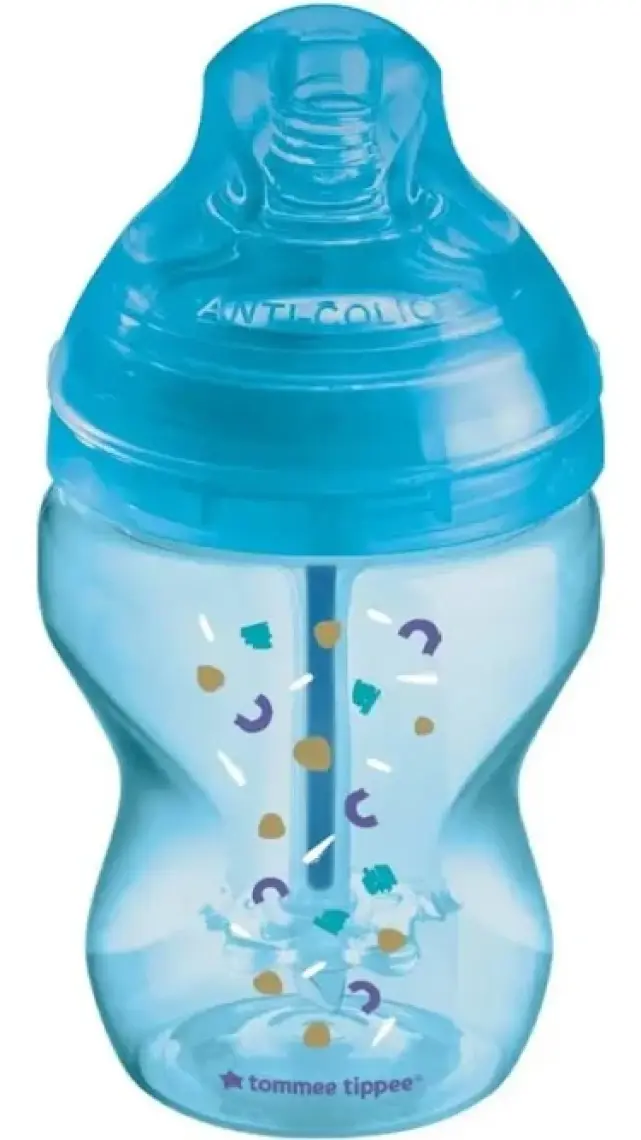Tommee Tippee 260 ml Gelişmiş Antikolik Biberon - Mavi