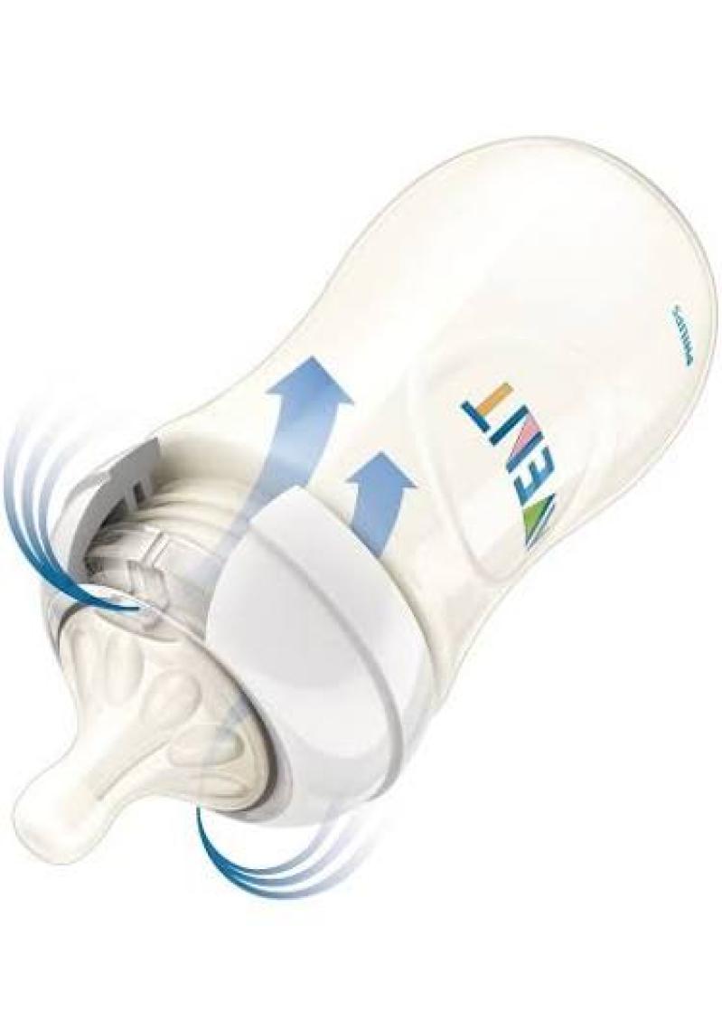 Philips Avent Natural PP Biberon 260 ml 1 ay+ Pembe SCF034/17