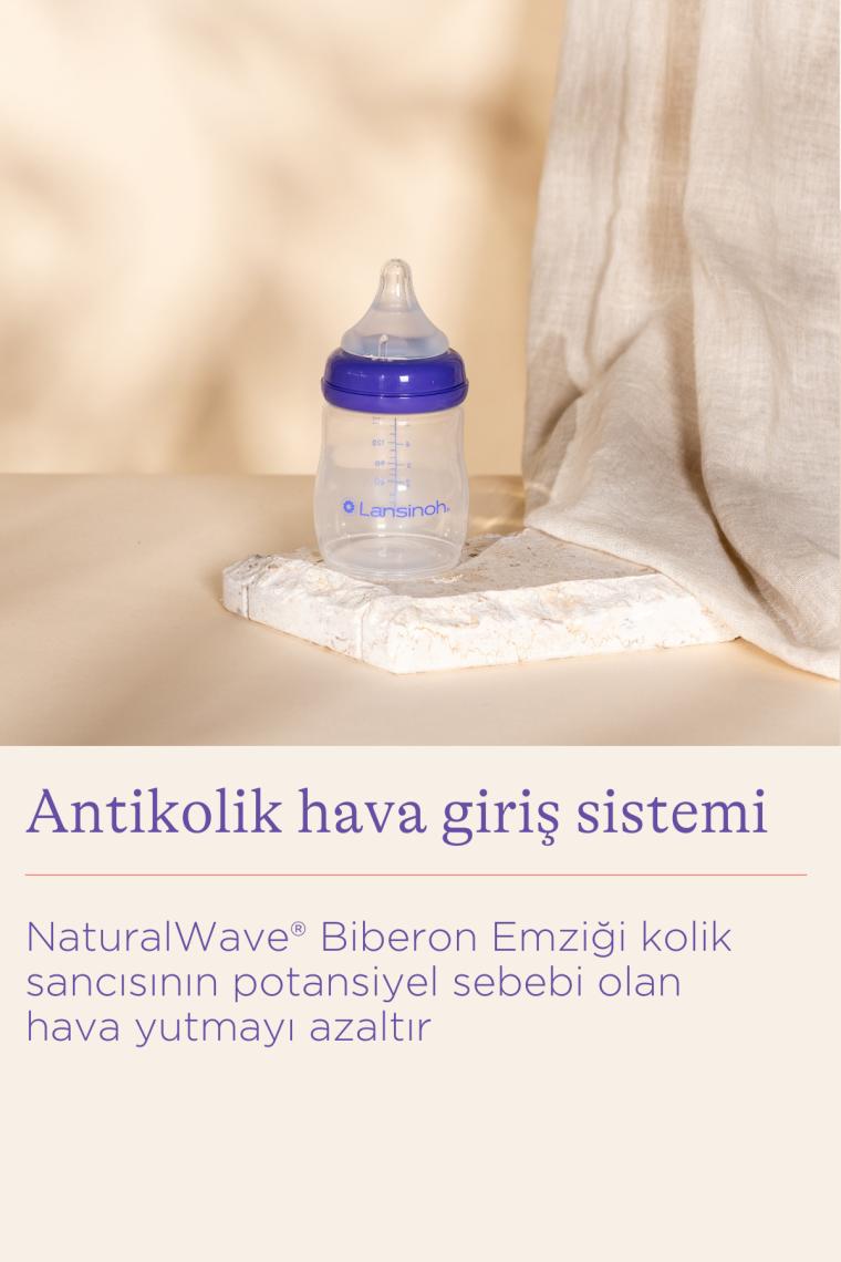 Natural Wave Biberon Seti 2 Li 160 ml