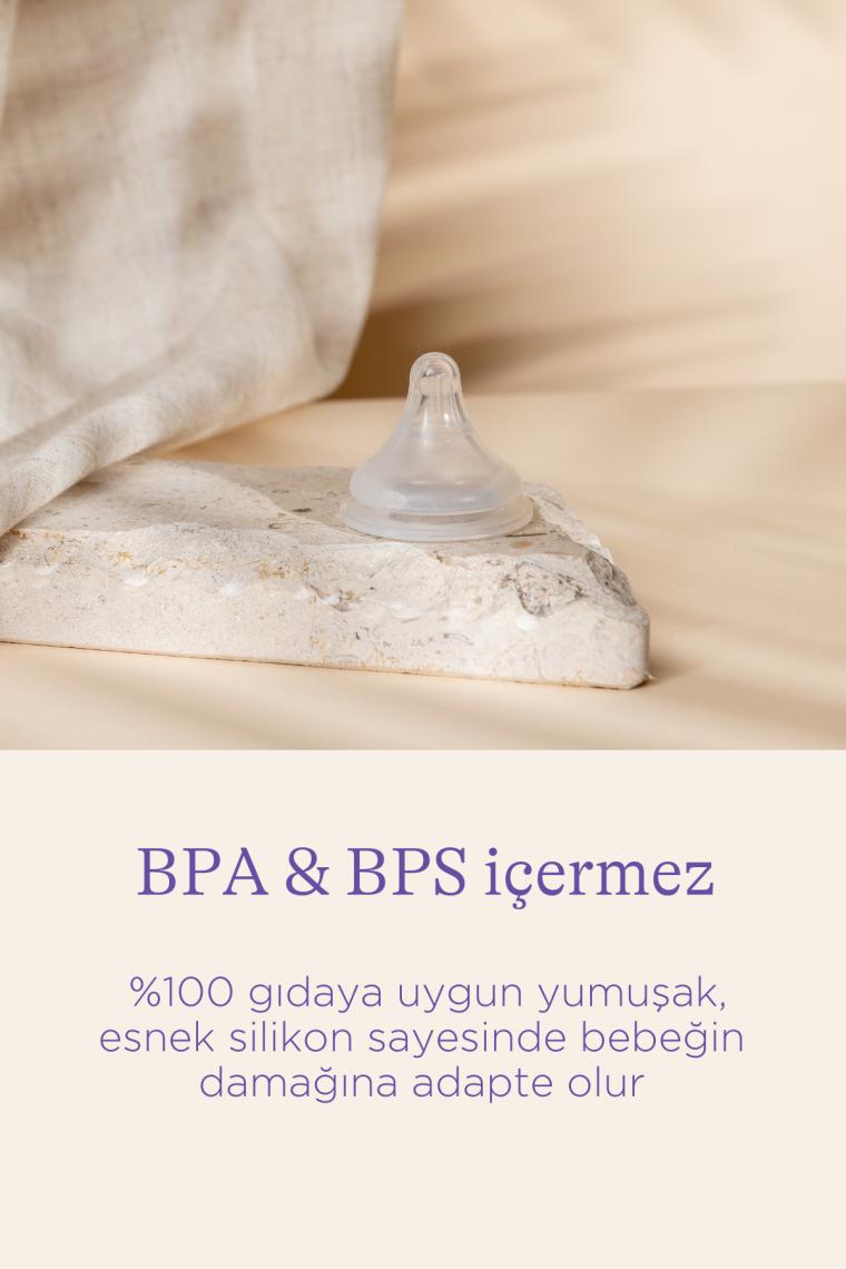 Natural Wave Biberon Seti 2 Li 160 ml