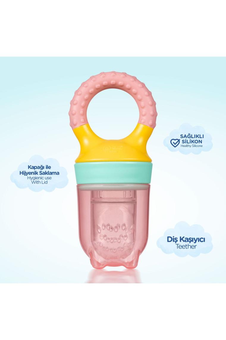 Wee Baby Pembe Renk Wee Baby Meyve Süzgeci