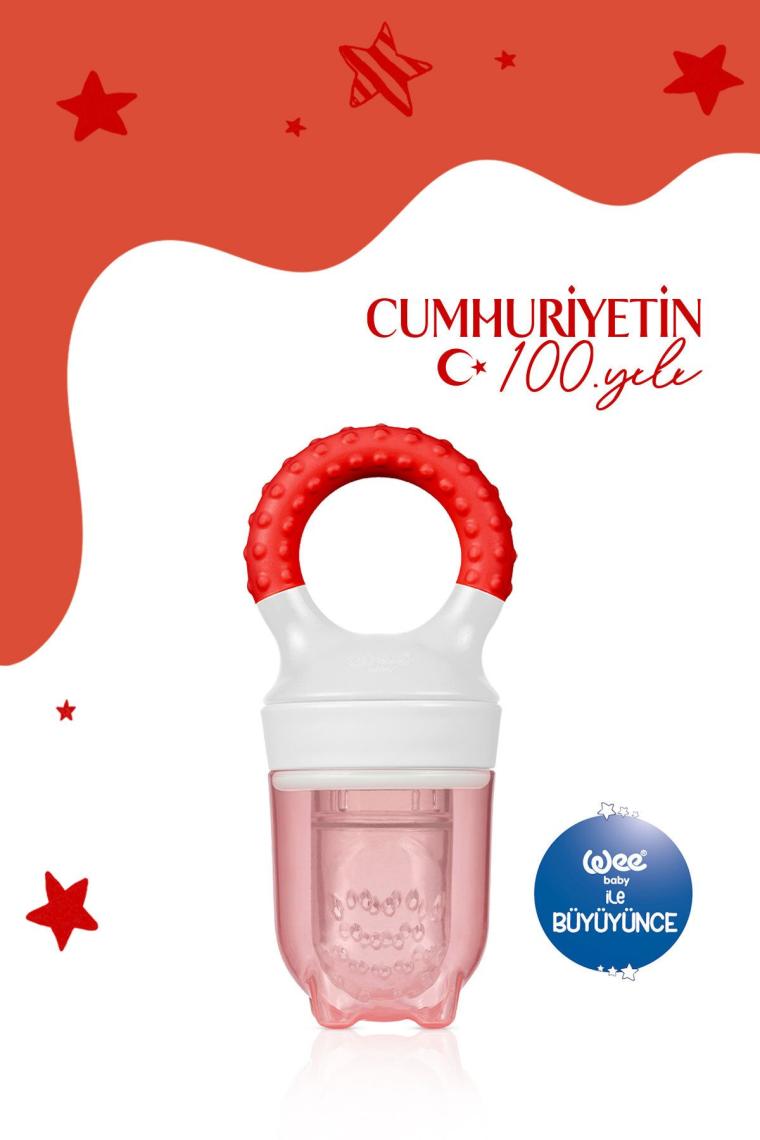 Wee Baby 207 Kırmızı Meyve Süzgeci
