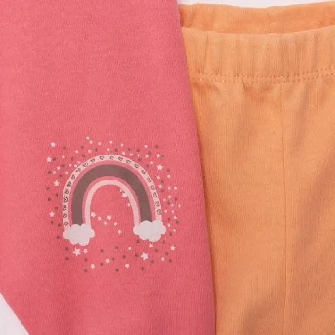 HelloBaby HelloBaby 2li Çoraplı Pantolon Kız Bebek
