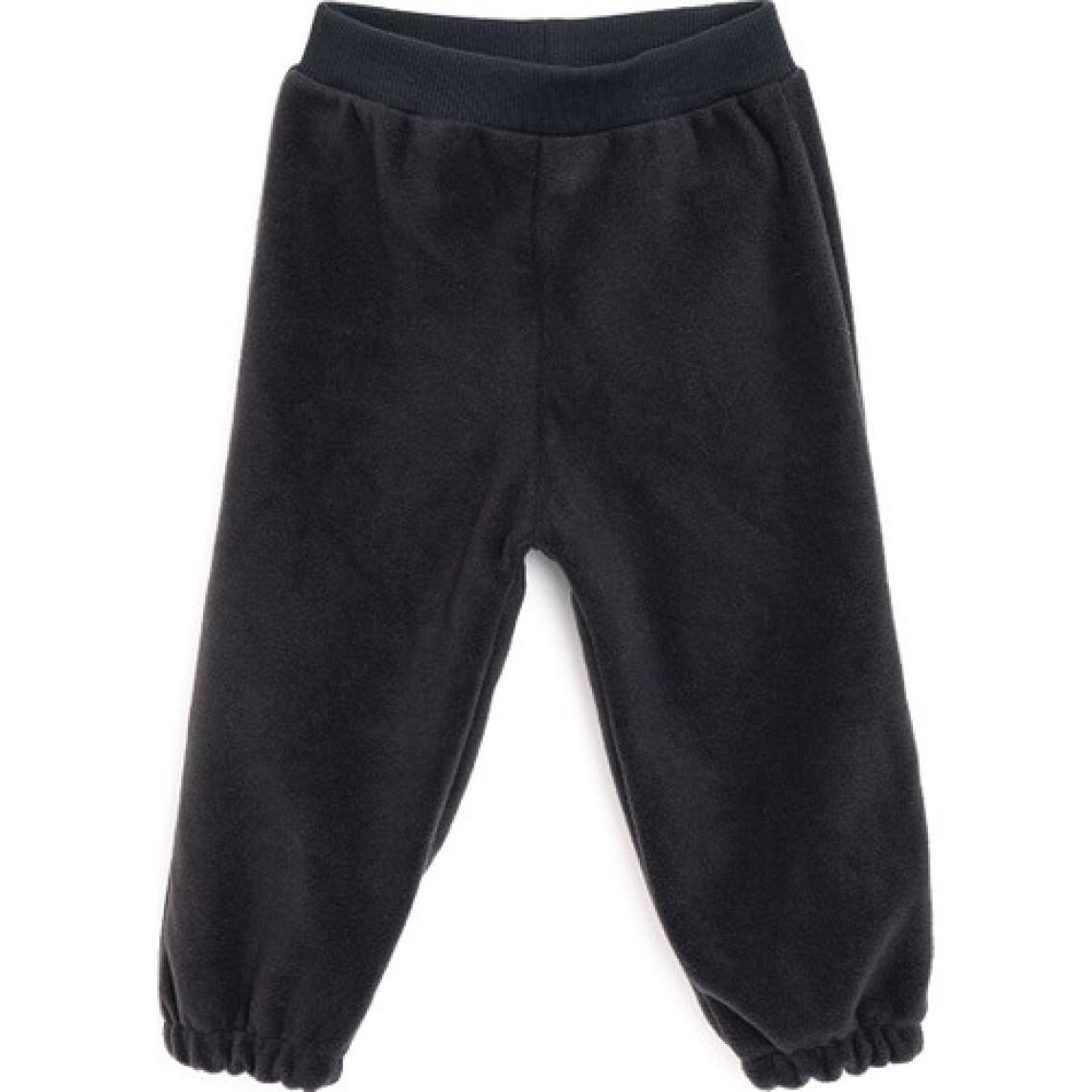 Hellobaby Erkek Bebek Basic Pantolon Polar Ribanalı Paça Koyu Gri