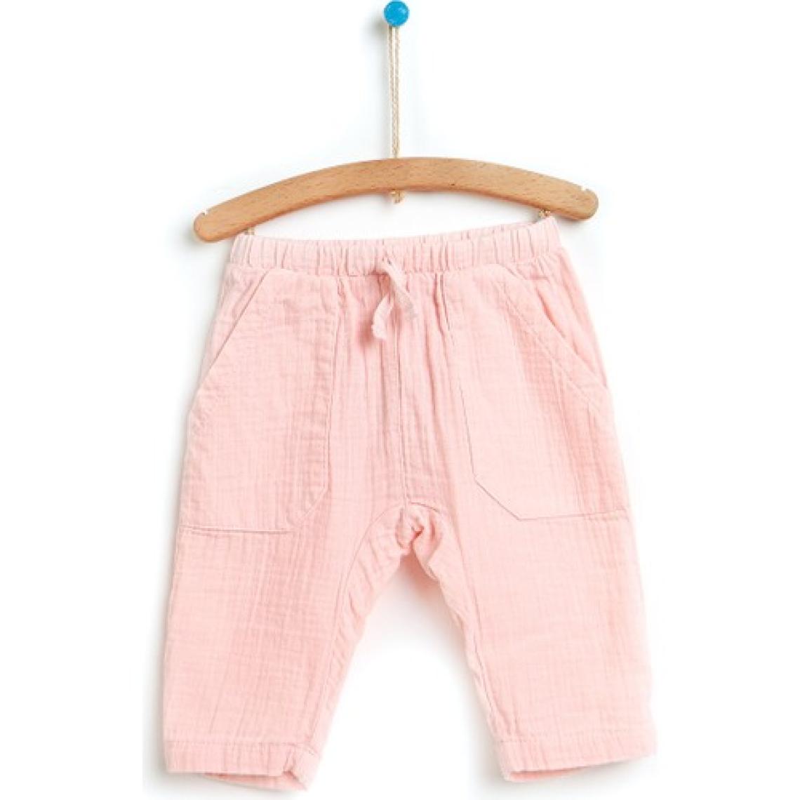 Hello Baby Hellobaby Basic Kız Bebek Cepli Pantolon Kız Bebek