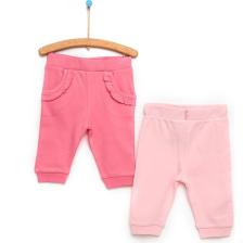 HelloBaby Basic Kız Bebek Fırfırlı Cepli 2'li Patiksiz Alt