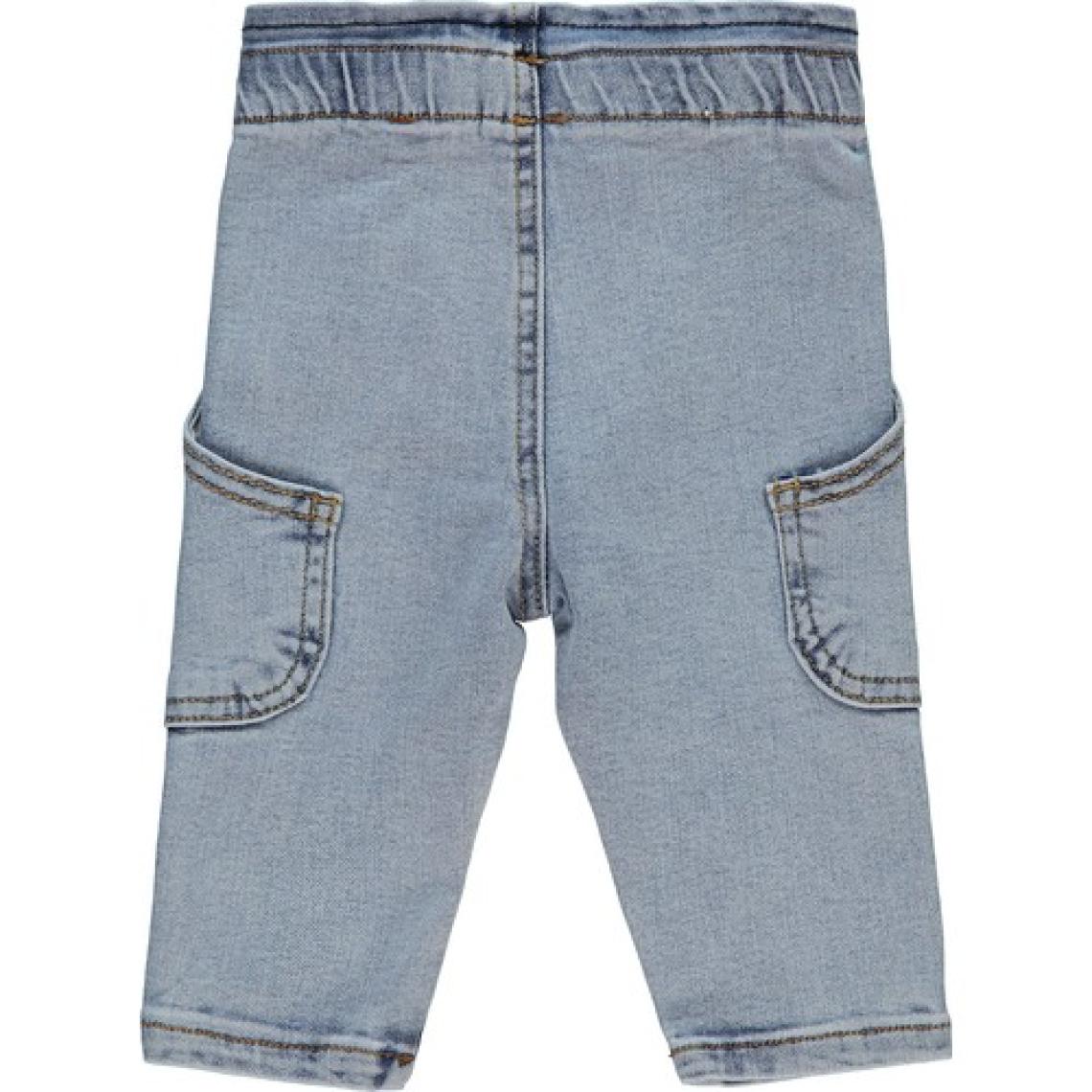 Civil Baby Kız Bebek Kot Pantolon 6-18 Ay Açık Mavi