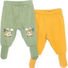 HelloBaby 2li Çoraplı Pantolon Erkek Bebek