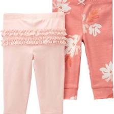 Carter's Kız Bebek 2li Pantolon Set