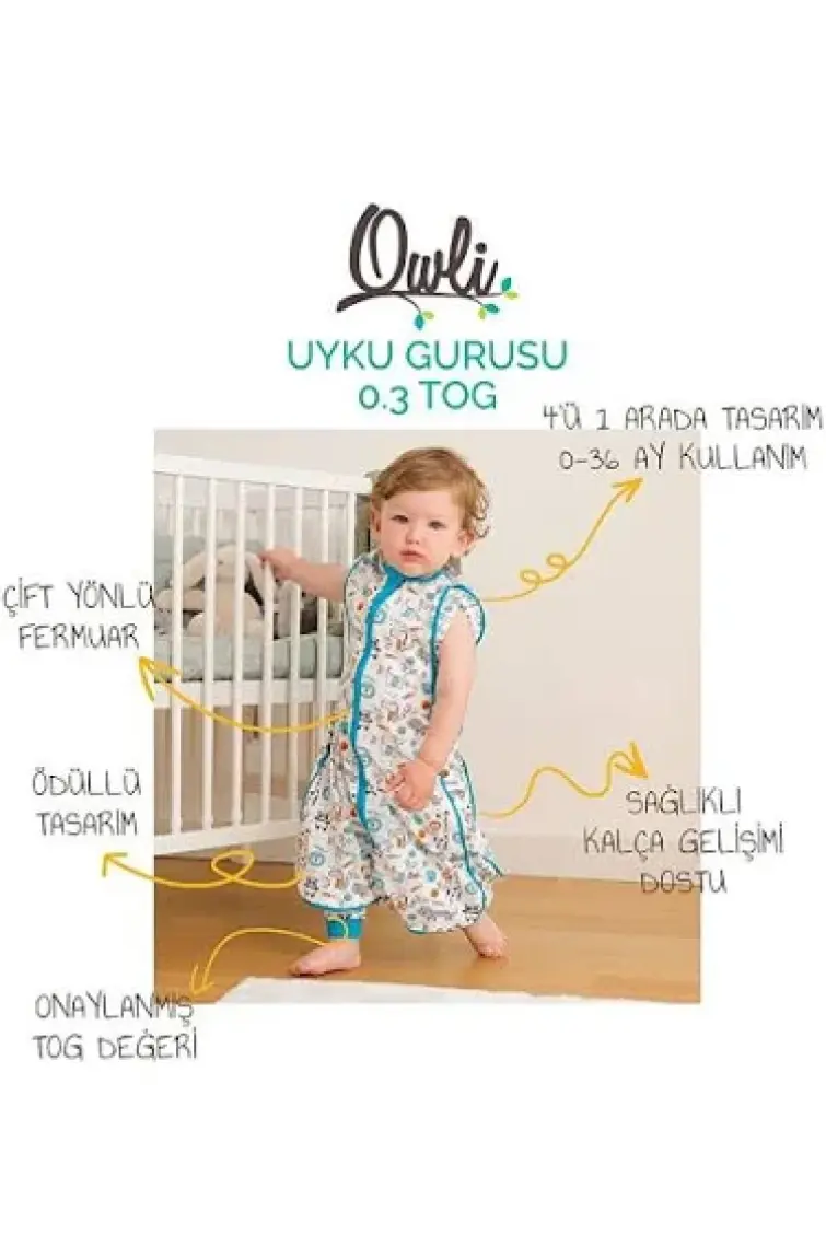 Owli Uyku Gurusu 0.3 Tog Safari 0-36 Ay