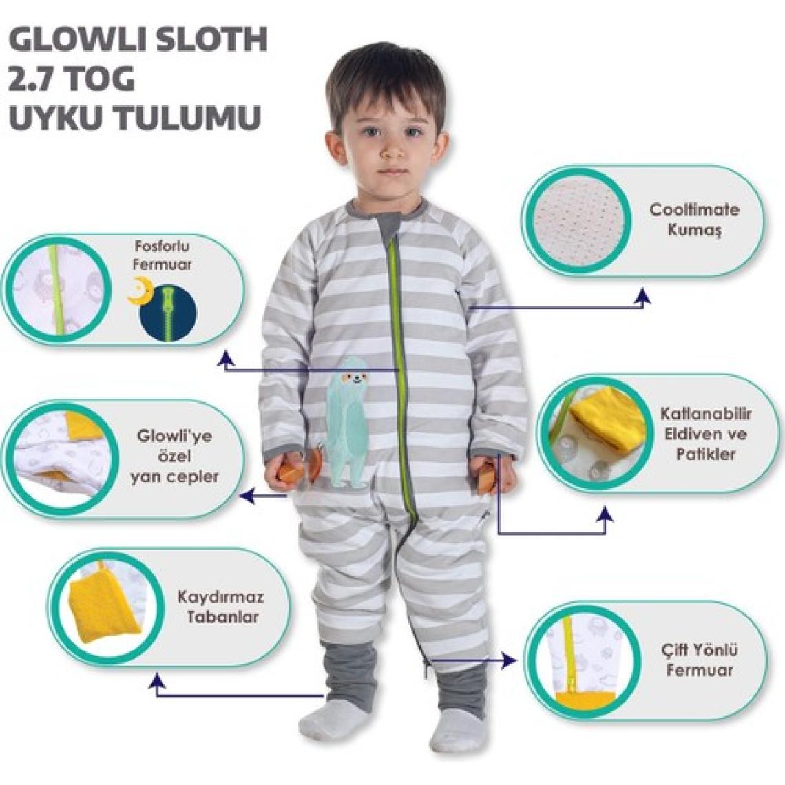 Owli Glowli Uyku Tulumu 2.7 Tog Sloth