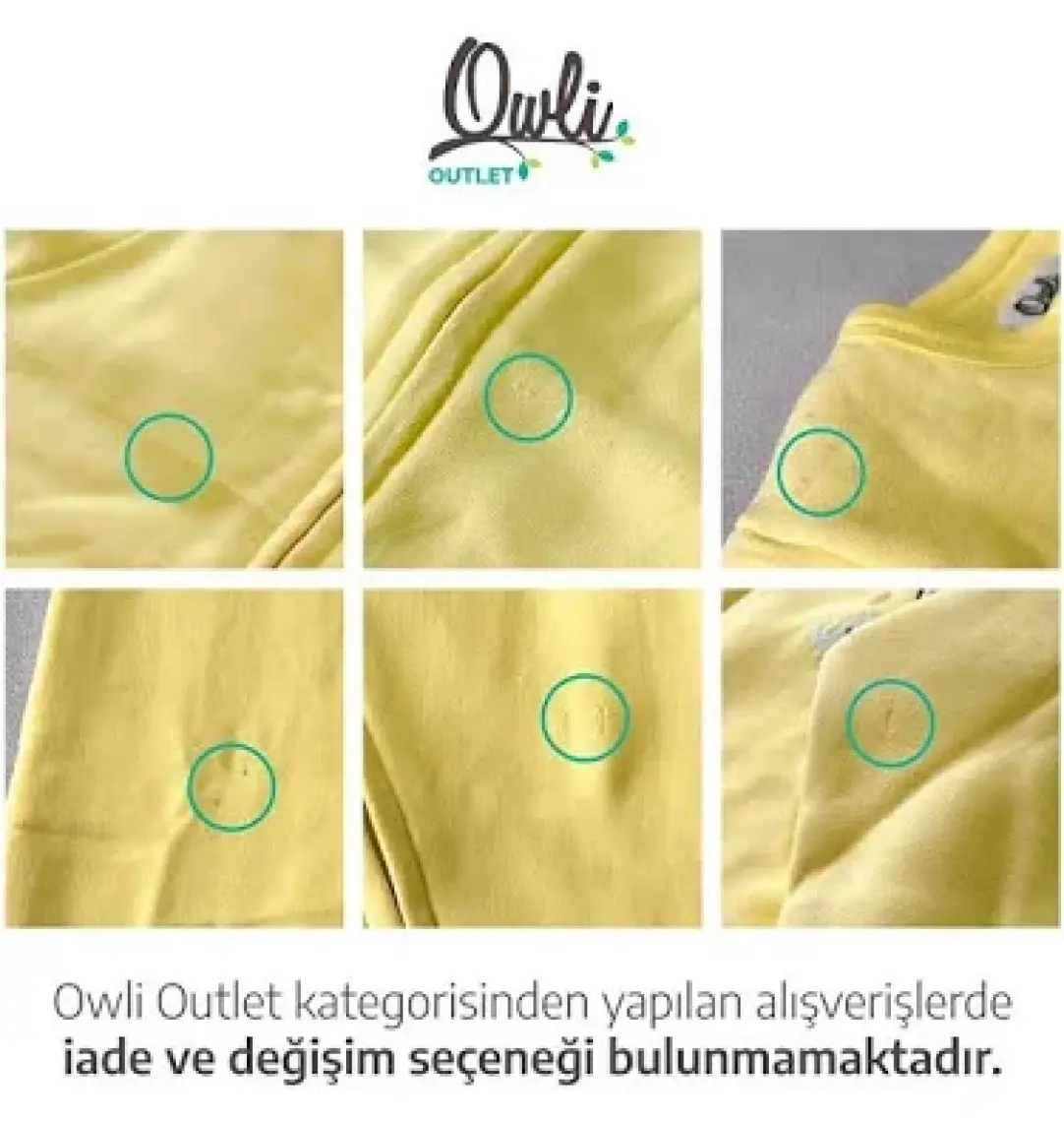 Owli Uyku Tulumu Comfy Plus Sarı