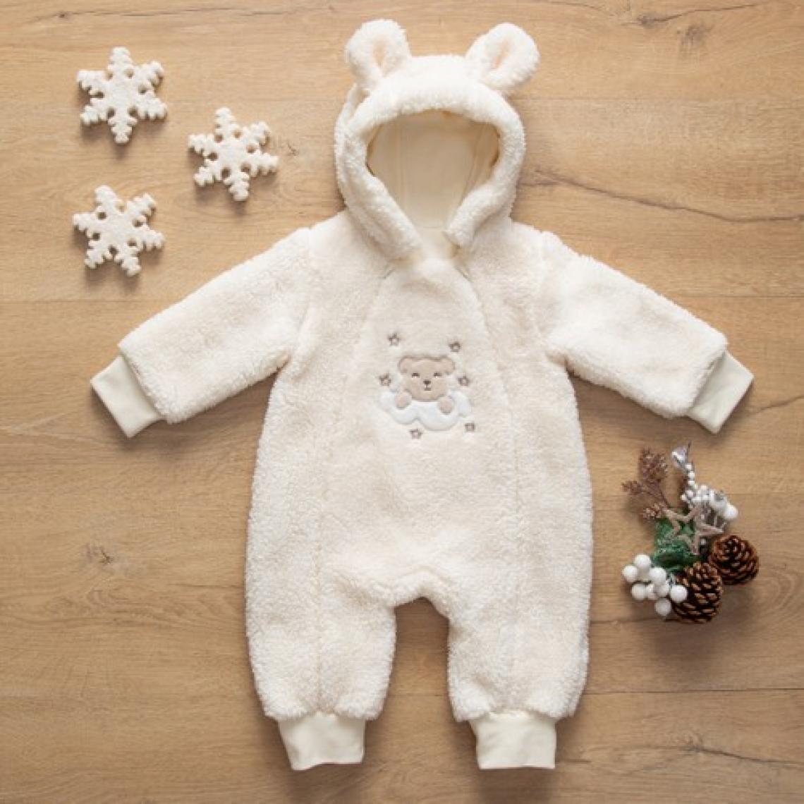 Sare Baby Pofuduk Serisi Kışlık Bebek Uyku Tulumu %100 Doğal Pamuk Astarlı Özel Kumaş Unisex 2.0 Tog